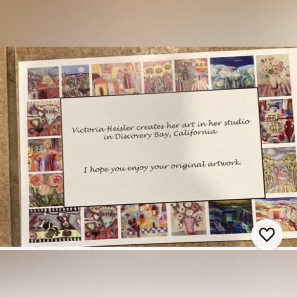 Pink Peonies “ An Original Still Life Acrylic Painting  12”x9” On Canvas - Picture 10 of 10